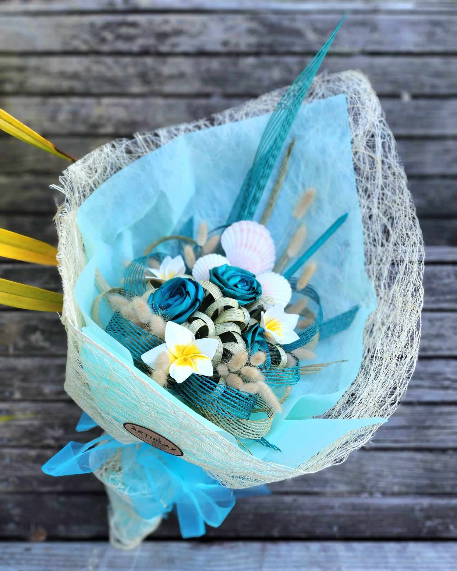 11 Exclusive Ocean Flax Flower Bouquet