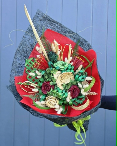 Pohutukawa Flax Flower Bouquet