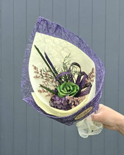 Mini Flax Flower Posy - Rima