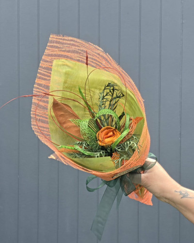 Mini Flax Flower Posy - Toru