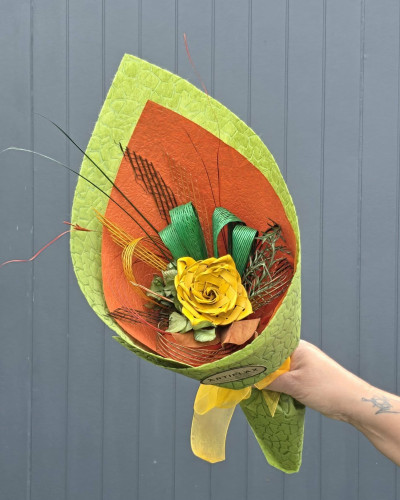 Mini Flax Flower Posy - Toru