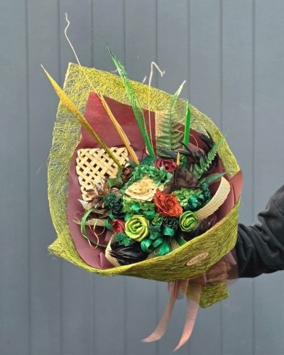 Papatūānuku Flax Flower Bouquet