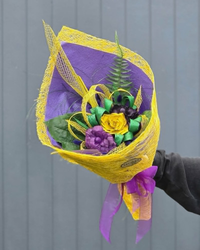 Puawai Kanapa Flax Bouquet