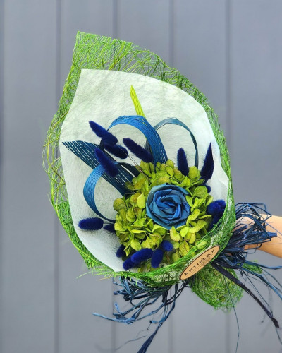 Mini Flax Flower Posy - Rua Mini Flax Flower Posy - Rua