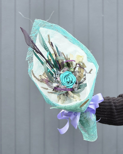 Seabreeze Flax Flower Bouquet