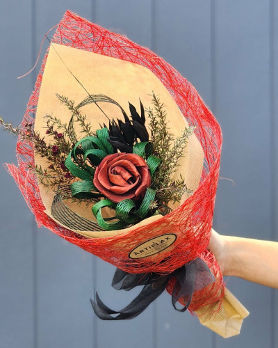 Mini Flax Flower Posy - Tahi Mini Flax Flower Posy - Tahi