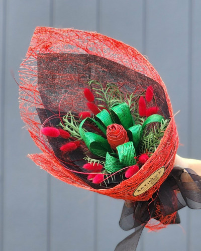Mini Flax Flower Posy - Toru Mini Flax Flower Posy - Toru