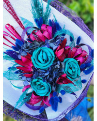 Vibrant Flax Flower Bouquet