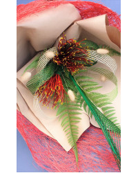 Single Flax Pohutukawa Bouquet