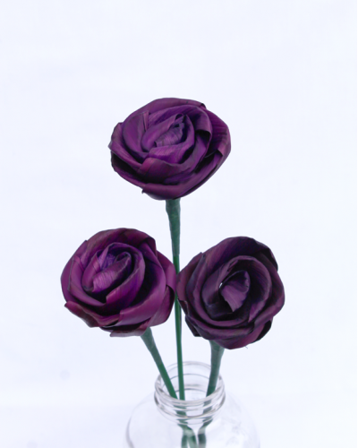 Purple Flax Rose